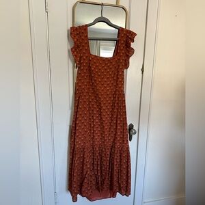 Madewell Tie Back Floral Dress
